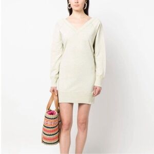 Isabel Marant Etoile Manuela Dress Size EU 40/US 6 Heathered Gray